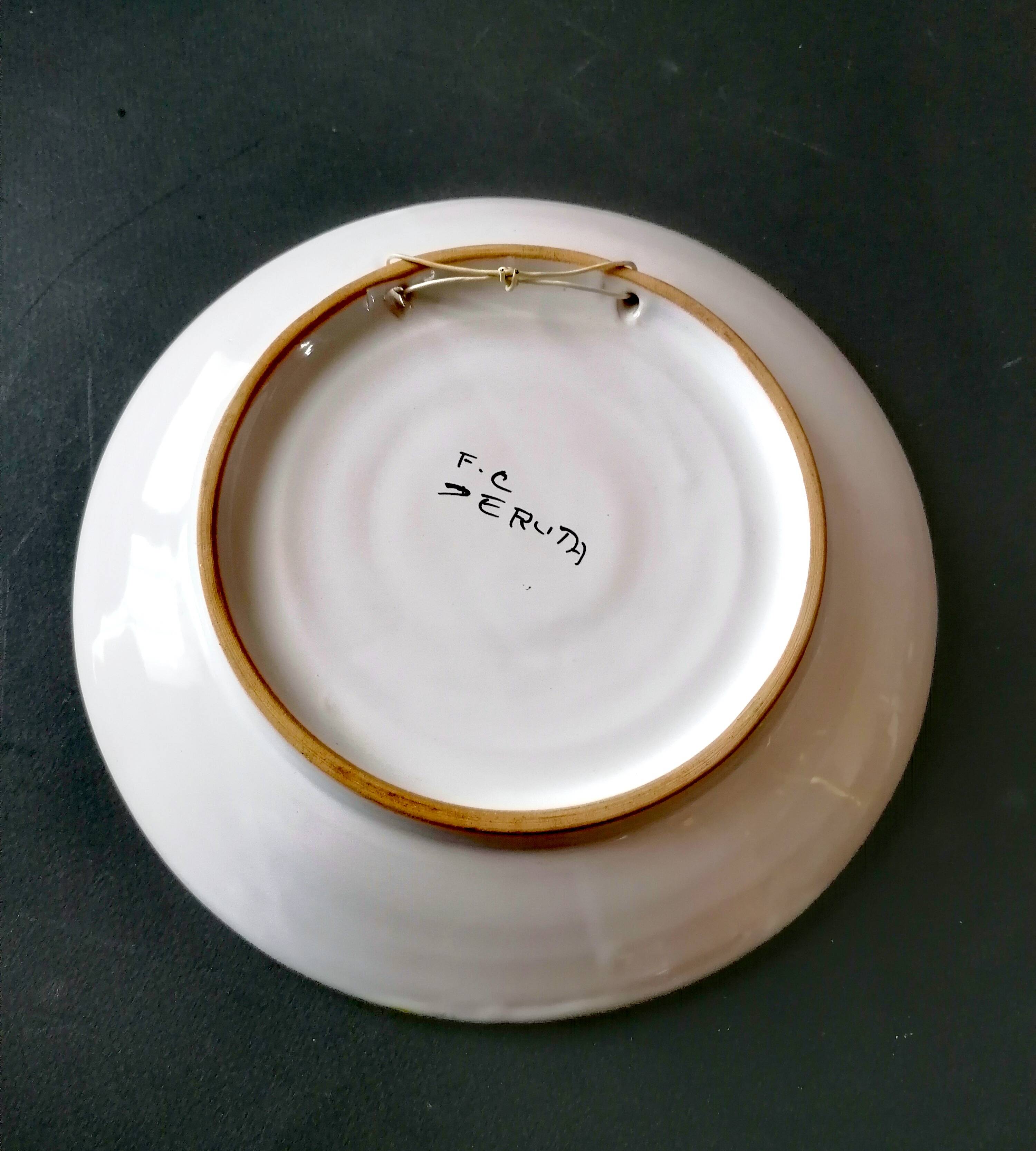Raffaellesco plate from Deruta