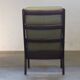 Vintage mahogany senator high back lounge chair by Ole Wanscher for Cado, 1960s