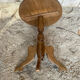 Table appoint guéridon ancien louis philippe bois pieds tripodes vinta