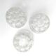 Set of vases pique flowers in glass