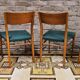 Set of 4 Scandinavian teak chairs by LÜBKE 1960