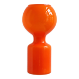 Lampe de table en verre orange par Jean-Paul Emonds-Alt pour Philips