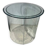 Coffee table 2 half moon Tempered glass Italy 70