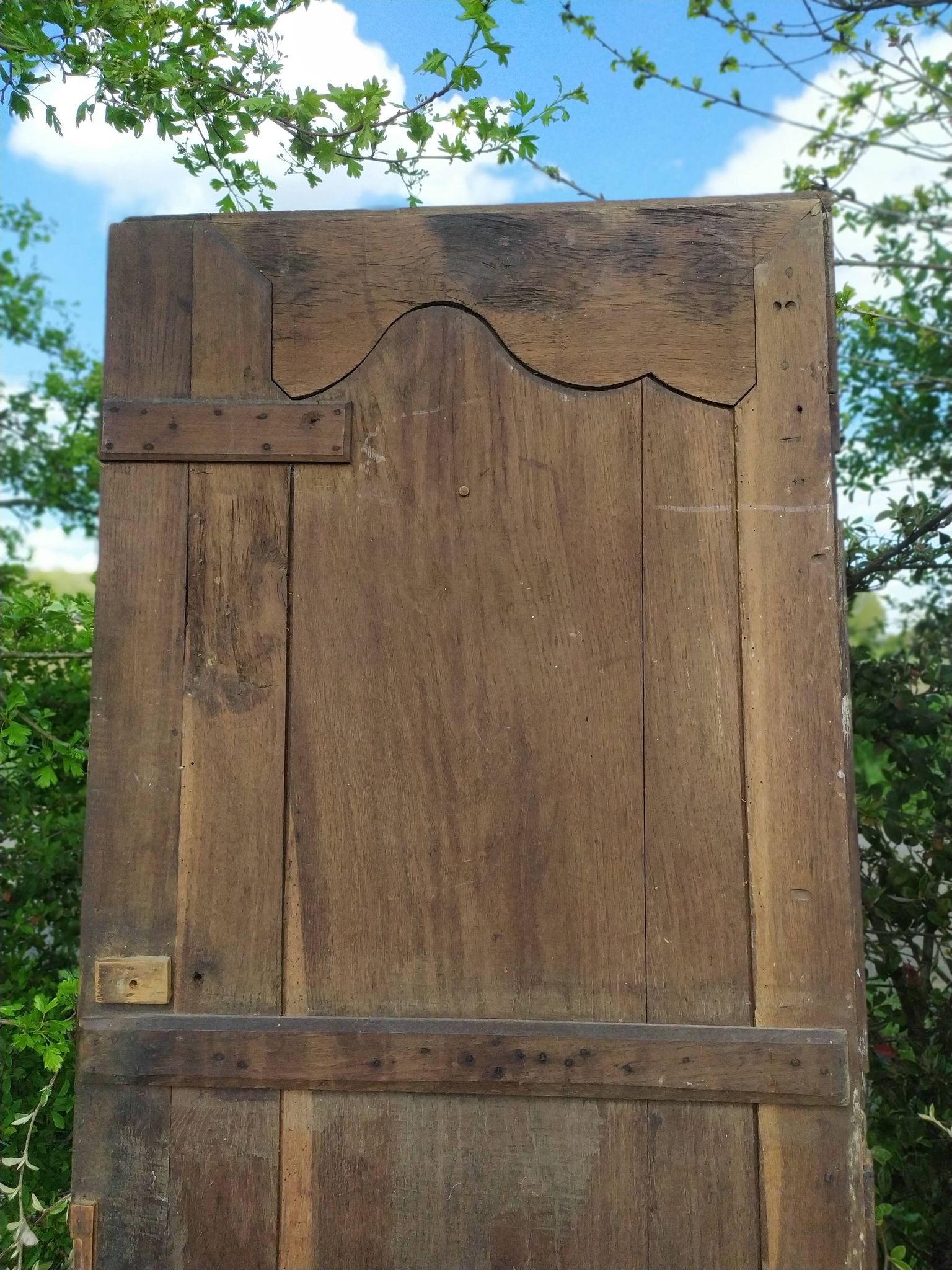 Portes d'armoire en chêne