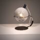 Italian design chrome and glass table lamp, 1960