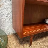 Vintage display cabinet bookcase shelf