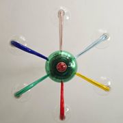 Murano glass chandelier after Gio Ponti, 1970s