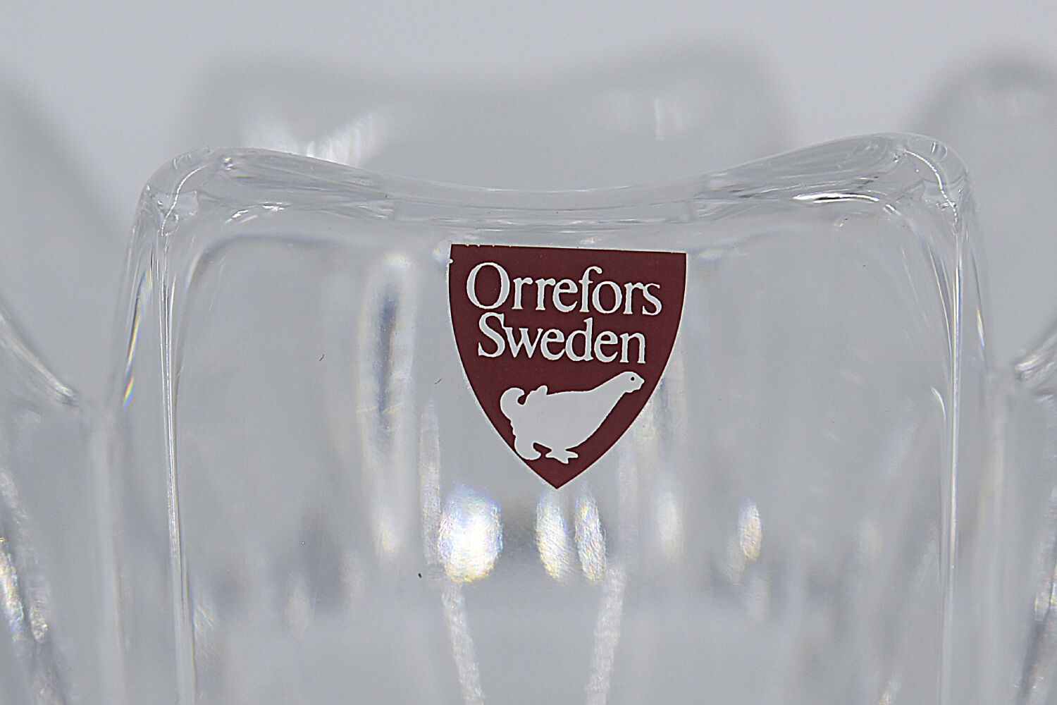 Bowl by Lars Hellsten for Orrefors, 1970s