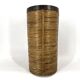 Italian copper and bamboo umbrella stand, 1960s
