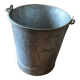 Charcoal bucket zinc garden