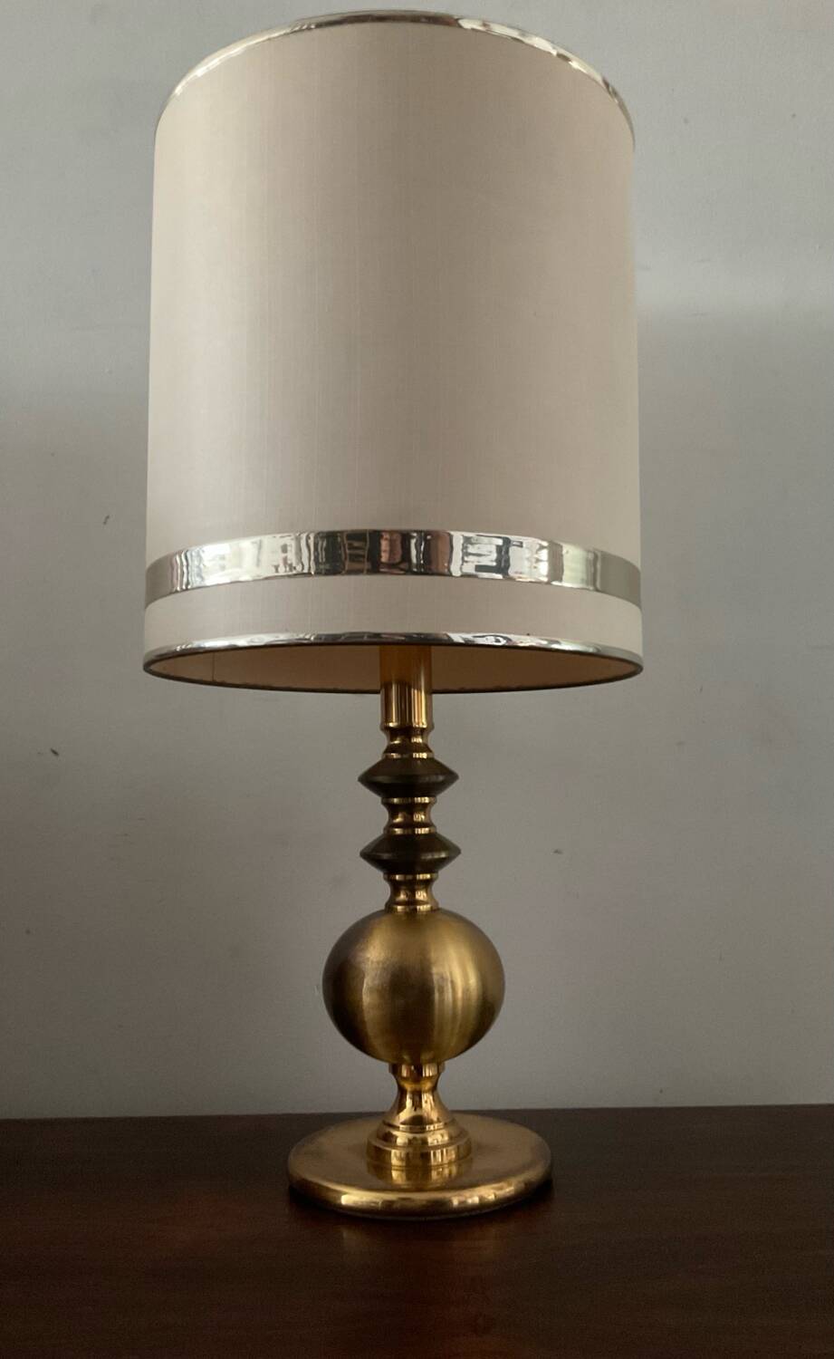 Vintage brass lamp from the 70s