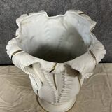 Albert Laurent Limoges: large vase entitled "les algues" Art Deco period circa 1940