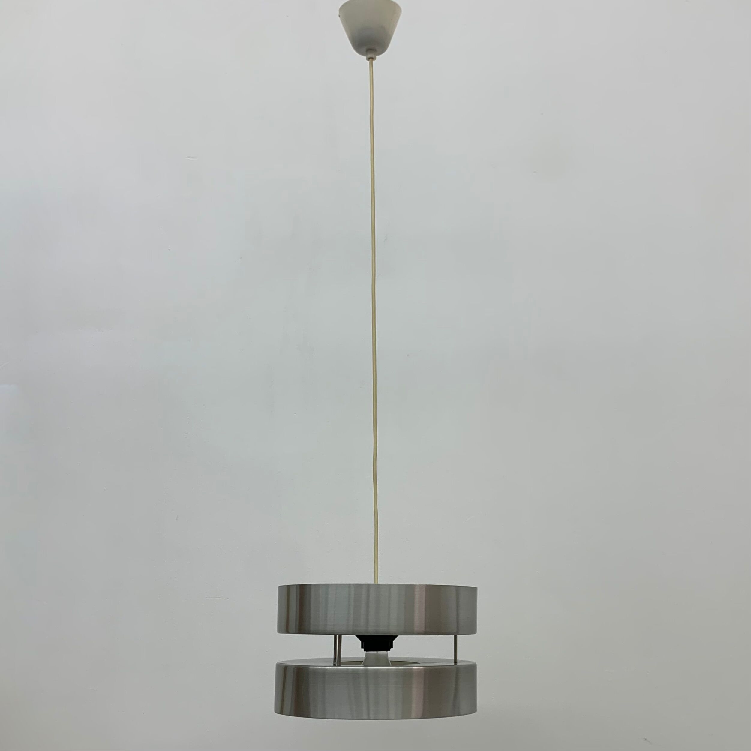 Hanging lamp aluminium design , 1960