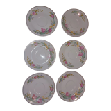 Flower pattern plates