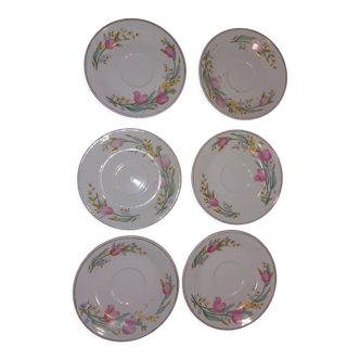 Flower pattern plates