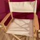 Lot 4 armchairs Pliants film director
