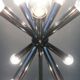 Lampadaire étoile de l'ère spatiale allemande du milieu du siècle, années 1960