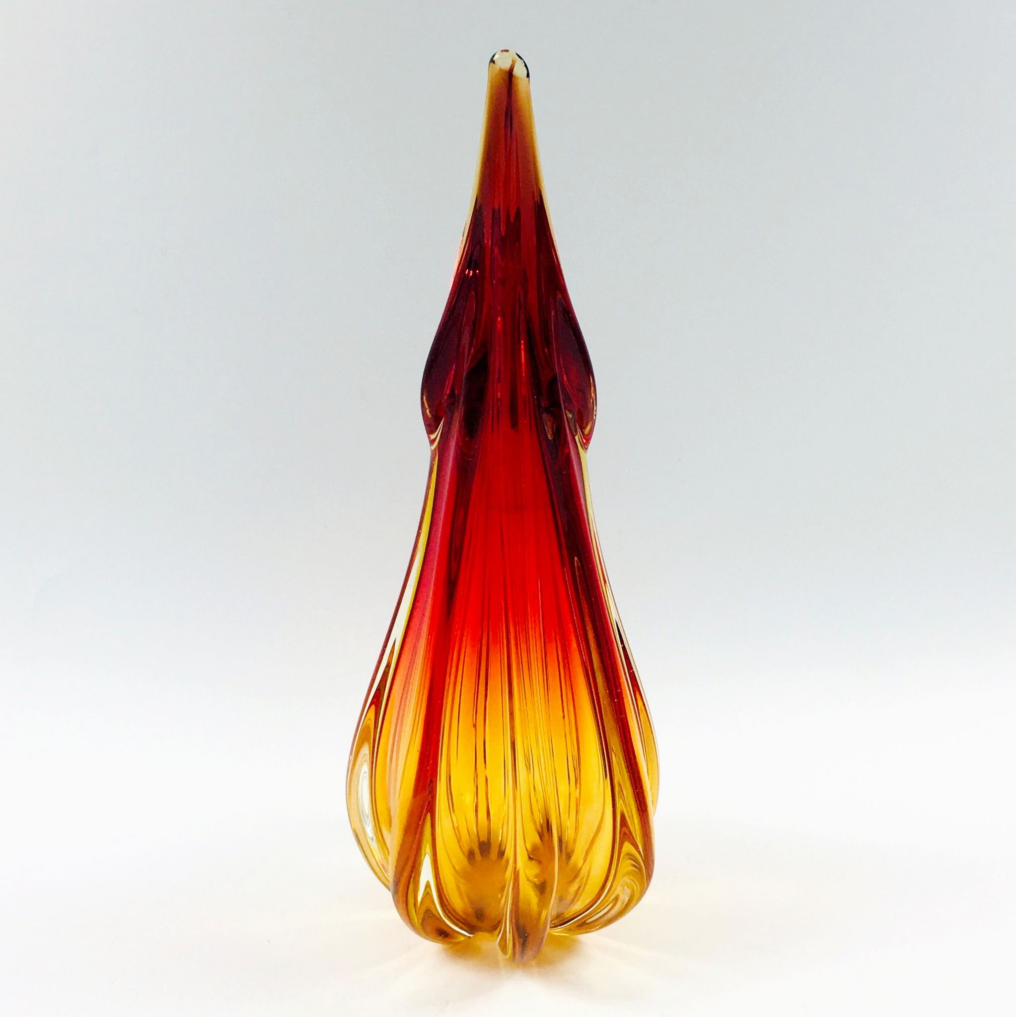Mid-century murano art glass pitcher, italy, 1960s