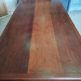 Ensemble table de ferme et 2 bancs