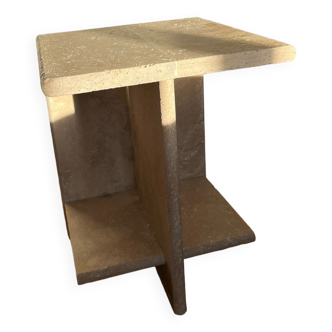 Travertine table