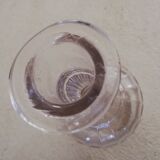 Molded glass decanter