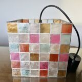 Multicolored mother-of-pearl pendant from the 70s and 80s