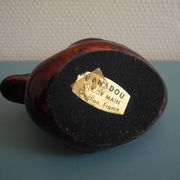 Statuette canard Kanadou sculpture vintage ceramic duck design 80s