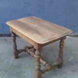 Pickled rustic side table