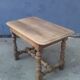 Table d'appoint rustique décapé