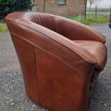 Leather armchair