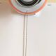 Eye ball wall lamp Space Age orange 60s