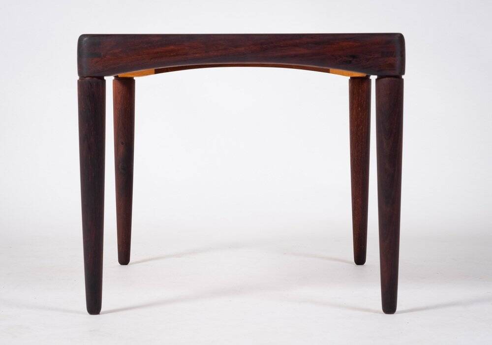 Vintage Side Table in Rosewood by HW Klein for Bramin, Denmark, 1960s