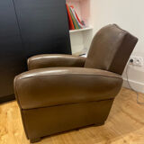 Paire de fauteuils club