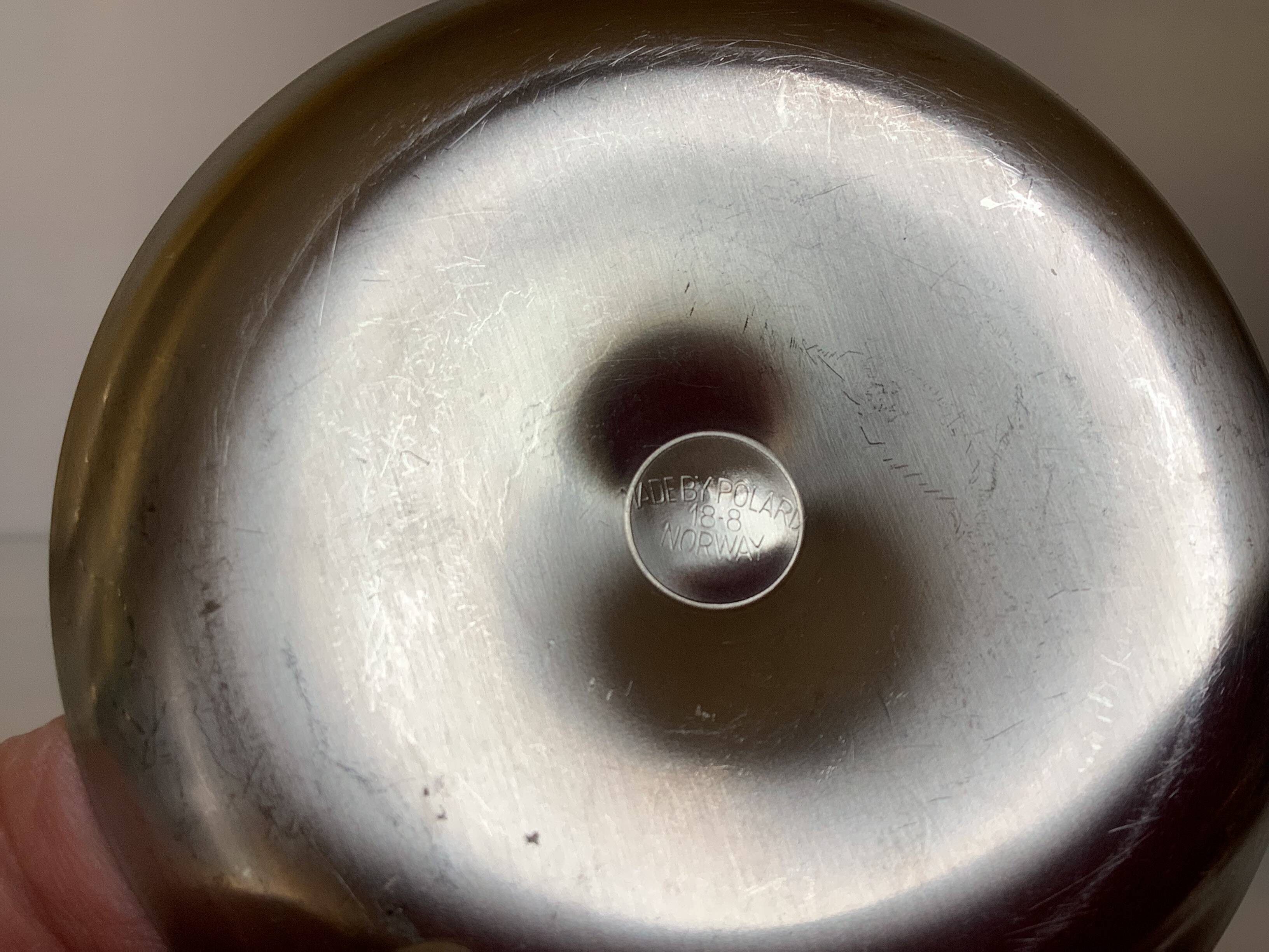 Five Scandinavian Norway egg cups