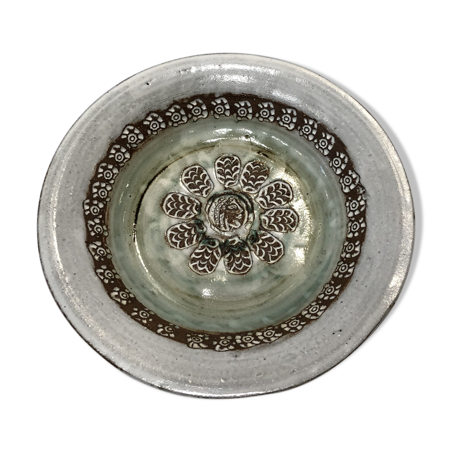 Ceramic dish Albert Thiry