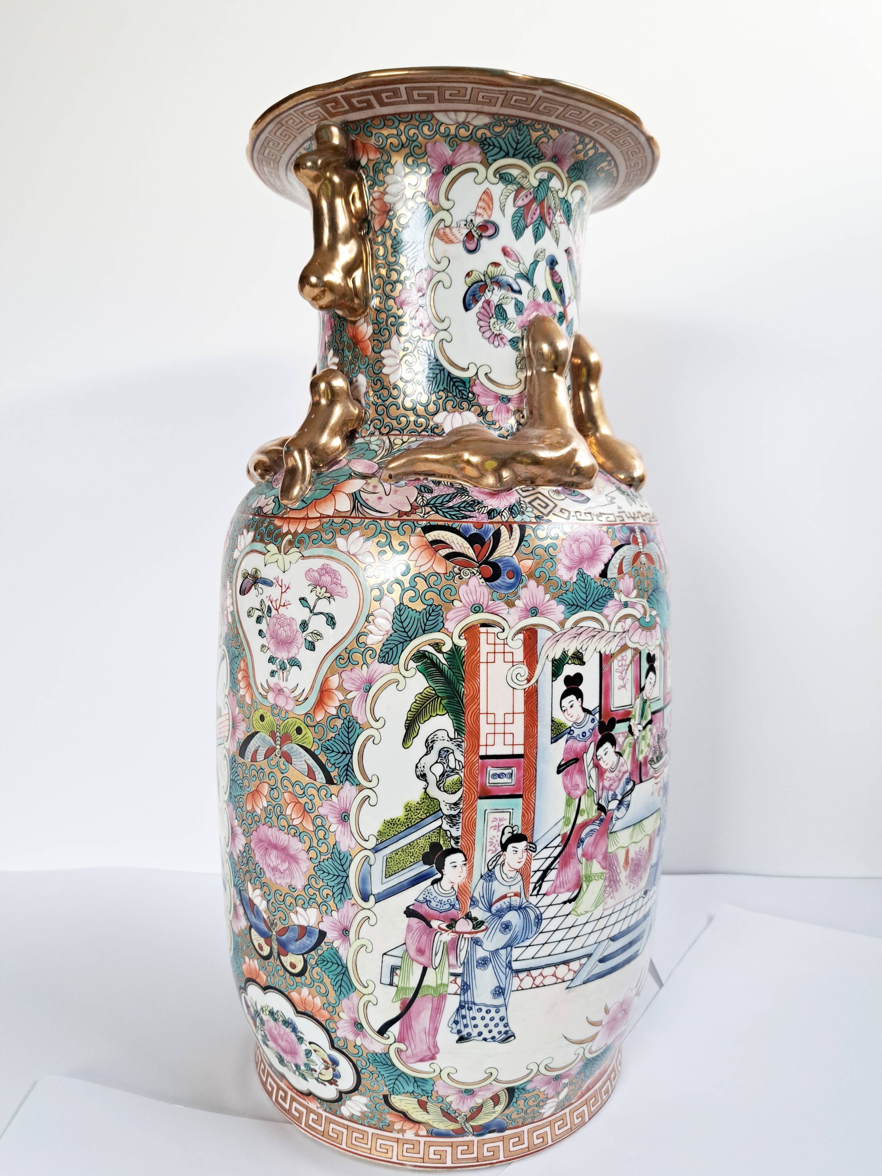 Vase en porcelaine de Chine Qianlong (1736–1795)