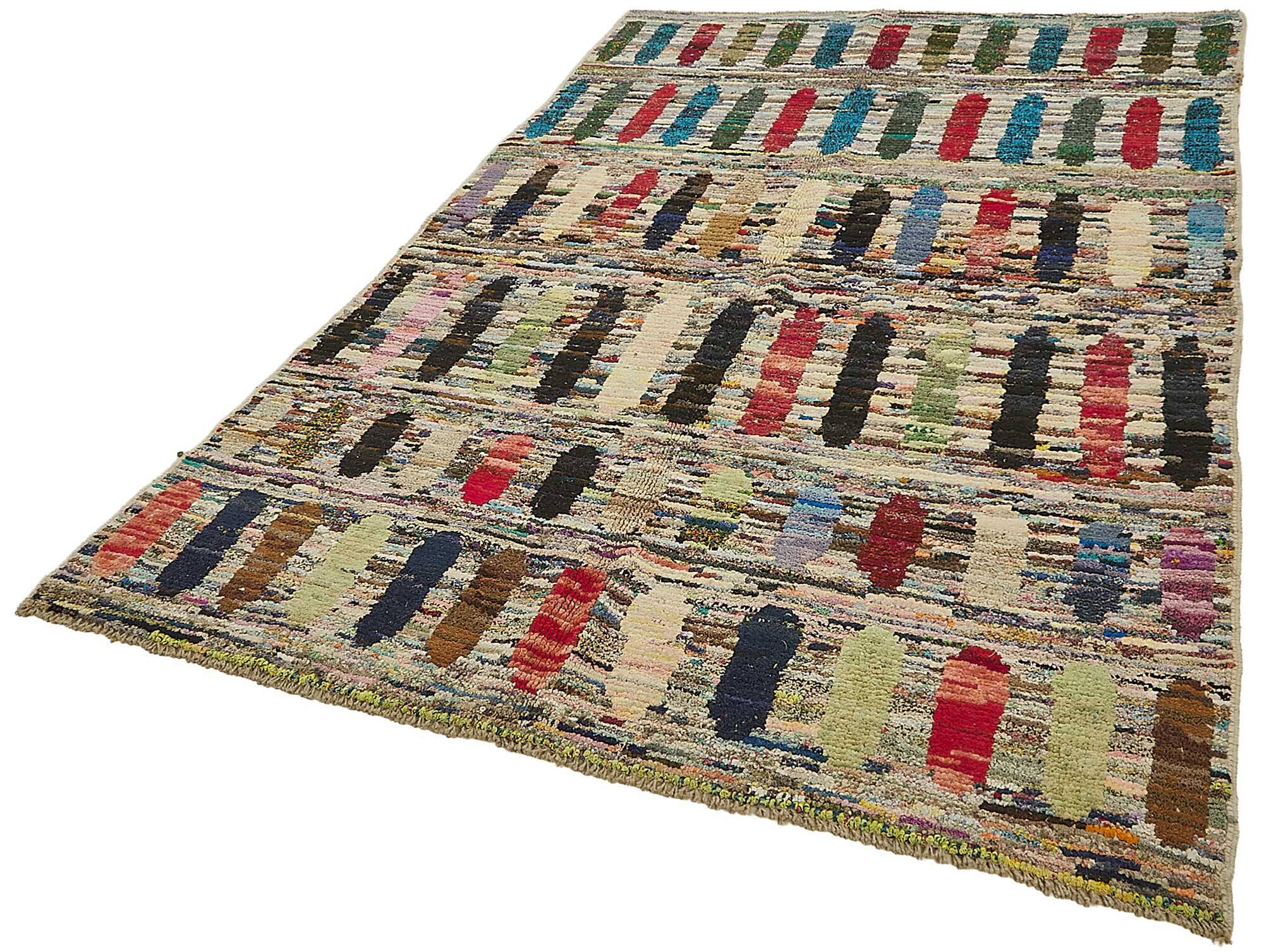 Handwoven Turkish Recycled Boho Rug 176 cm x 275 cm