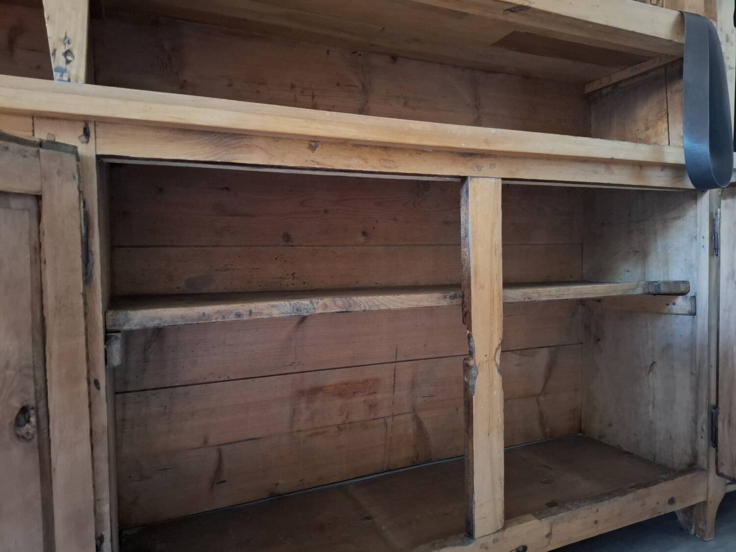 Large solid wood sideboard