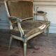 Banquette de style Louis XVI