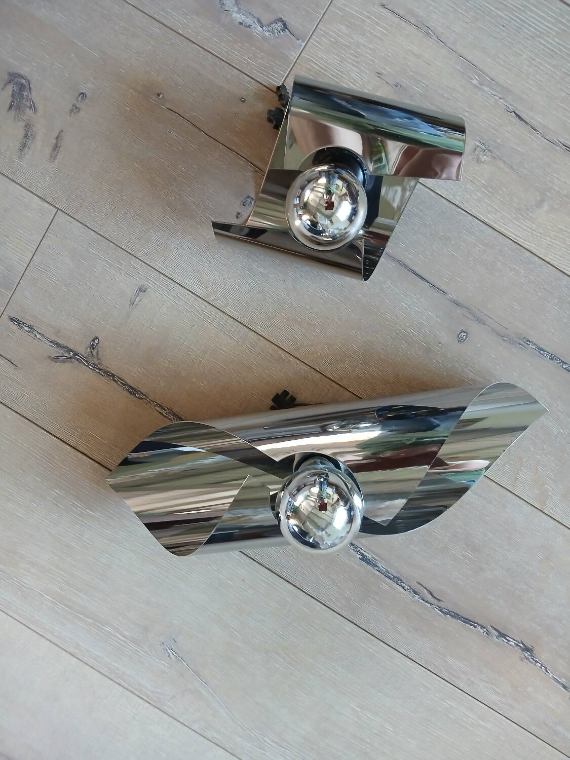 Suspension + 2 wall lights from the 70s
