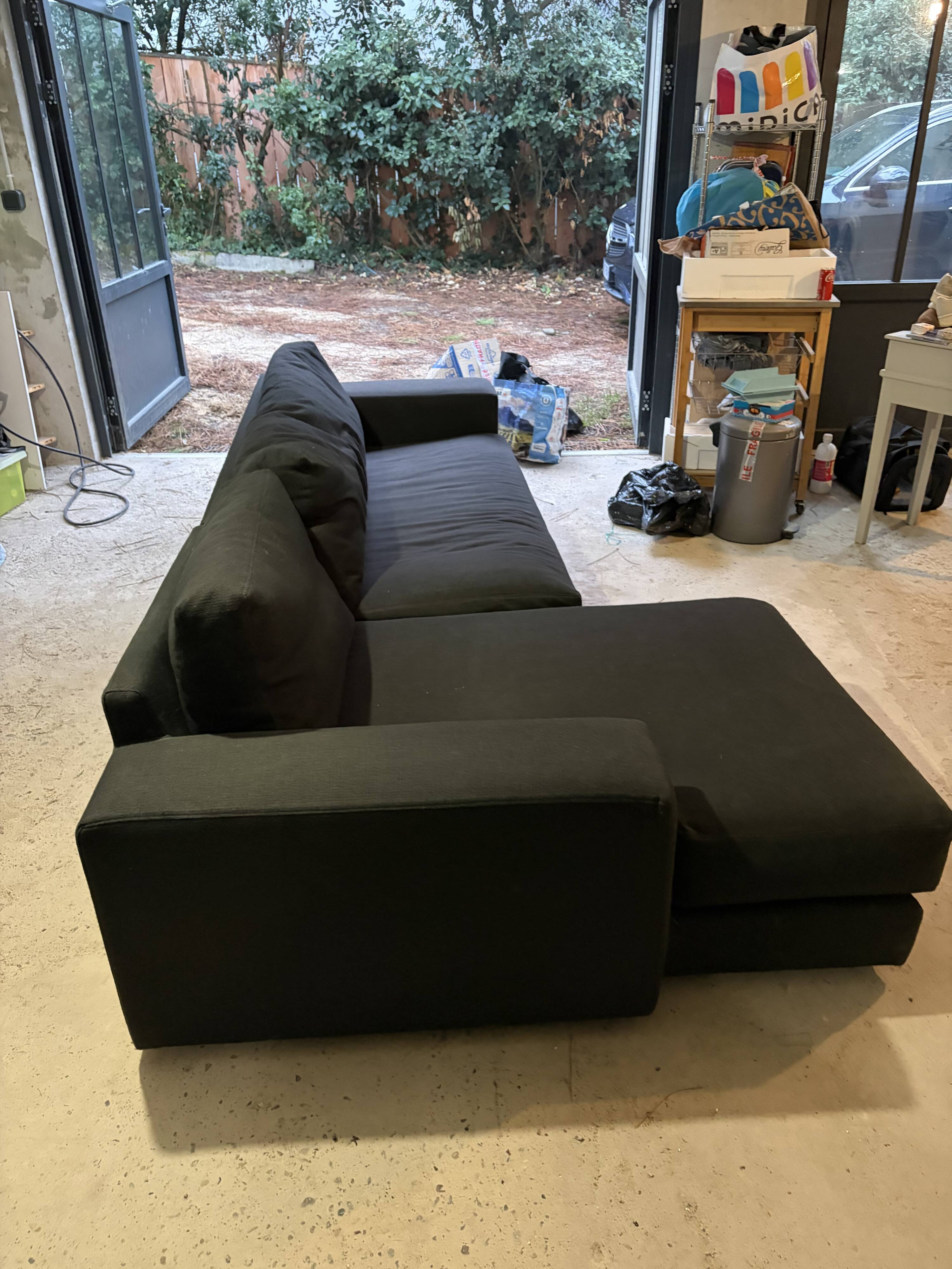 Canapé angle - design - modular - altassina - voltex - l.282