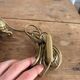 Brass Gold Orientalist Elephant Ram Napoleon III Metal Lamp Base