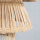 Suspension ou luminaire en rotin en forme de lanterne asiatique