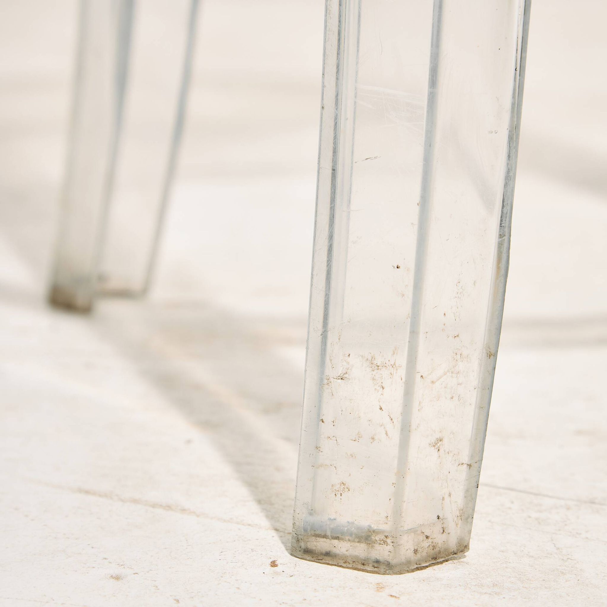 Tabouret de bar Charles Ghost par Philippe Starck pour Kartell