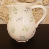Ceramic pitcher signed Gien France