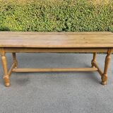 Table de ferme en chêne massif