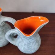 Pair of ceramic pitchers