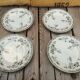 4 plates Terre de Fer Saint Amand Modern Style