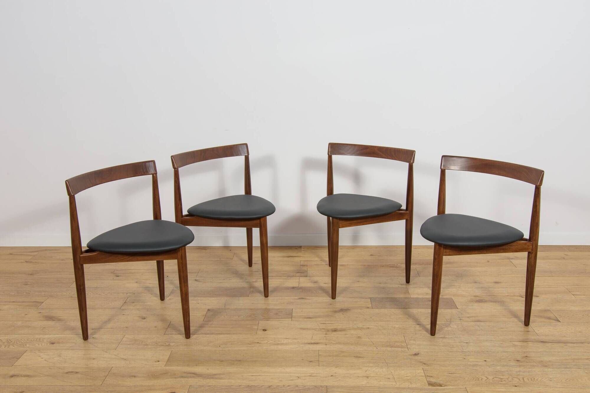 Mid-Century Dining Set by Hans Olsen for Frem Røjle, Denmark, 1950s, Set of 5