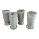 4 mugs/ mazagrans anciens en grès